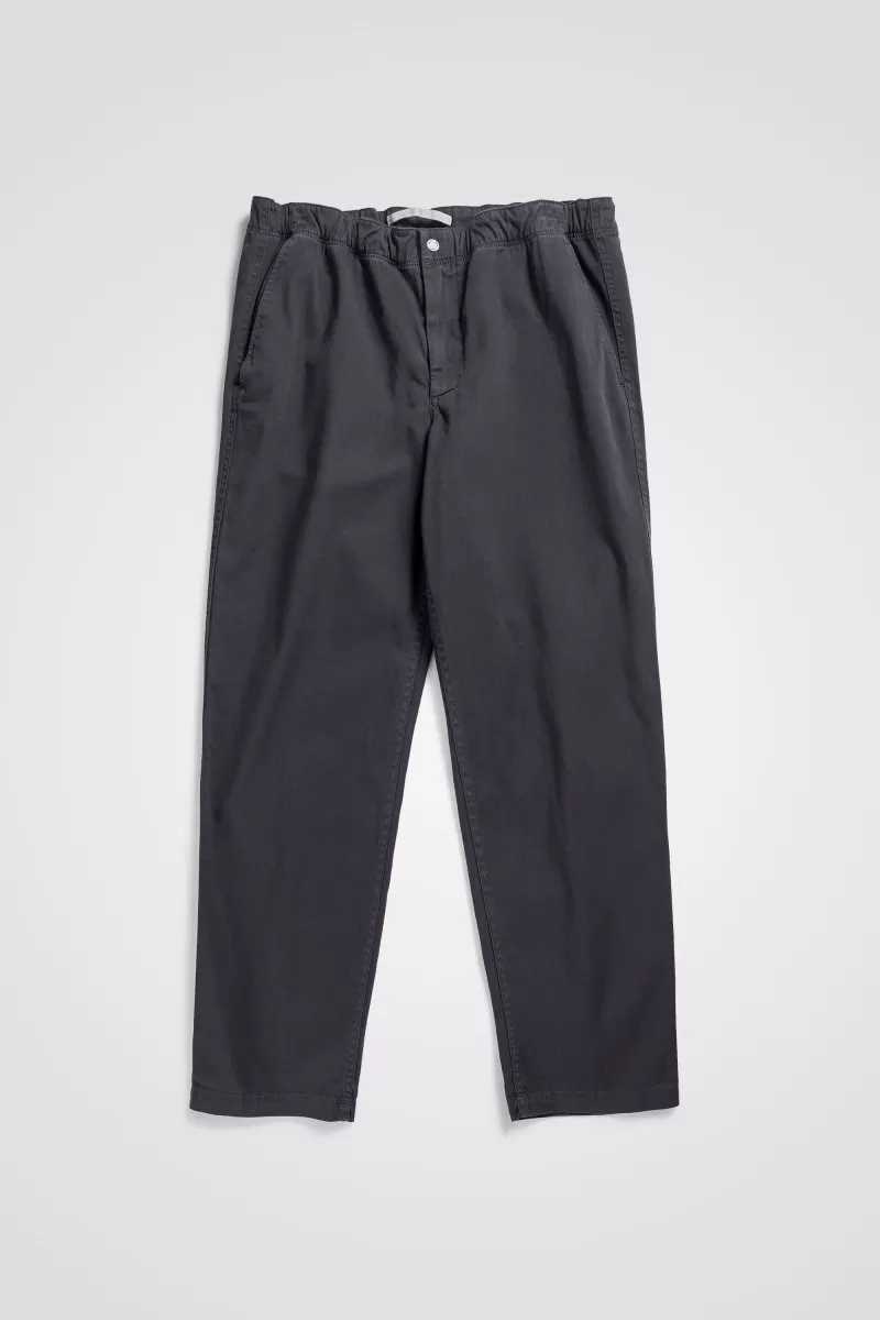 Norse Ezra Relaxed Stretch Twill Trouser Slate Grey