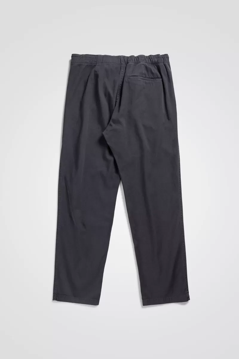 Norse Ezra Relaxed Stretch Twill Trouser Slate Grey