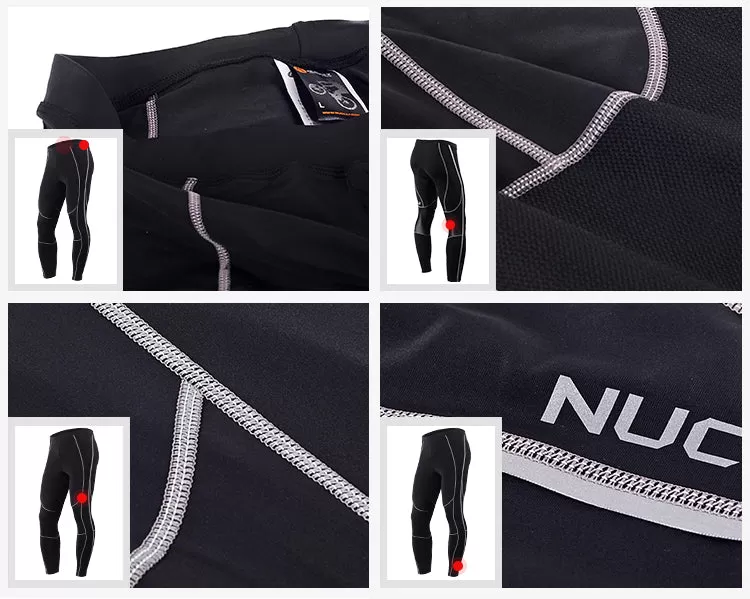 Nuckily MM003 Multi Level Gel Pad Padded Cycling Pants For Long Distance Rides