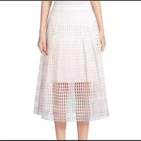 NWT Elie Tahari Mesh Ombré Skirt