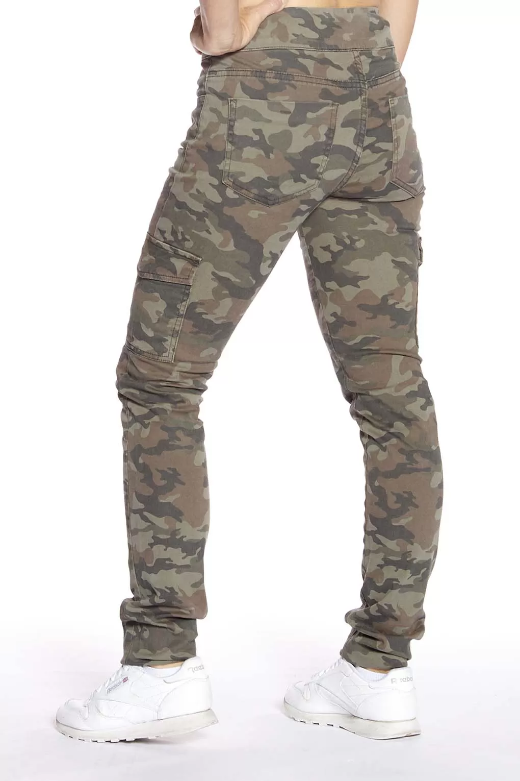 OLIVIA - Pull-On Jeggings - Camo