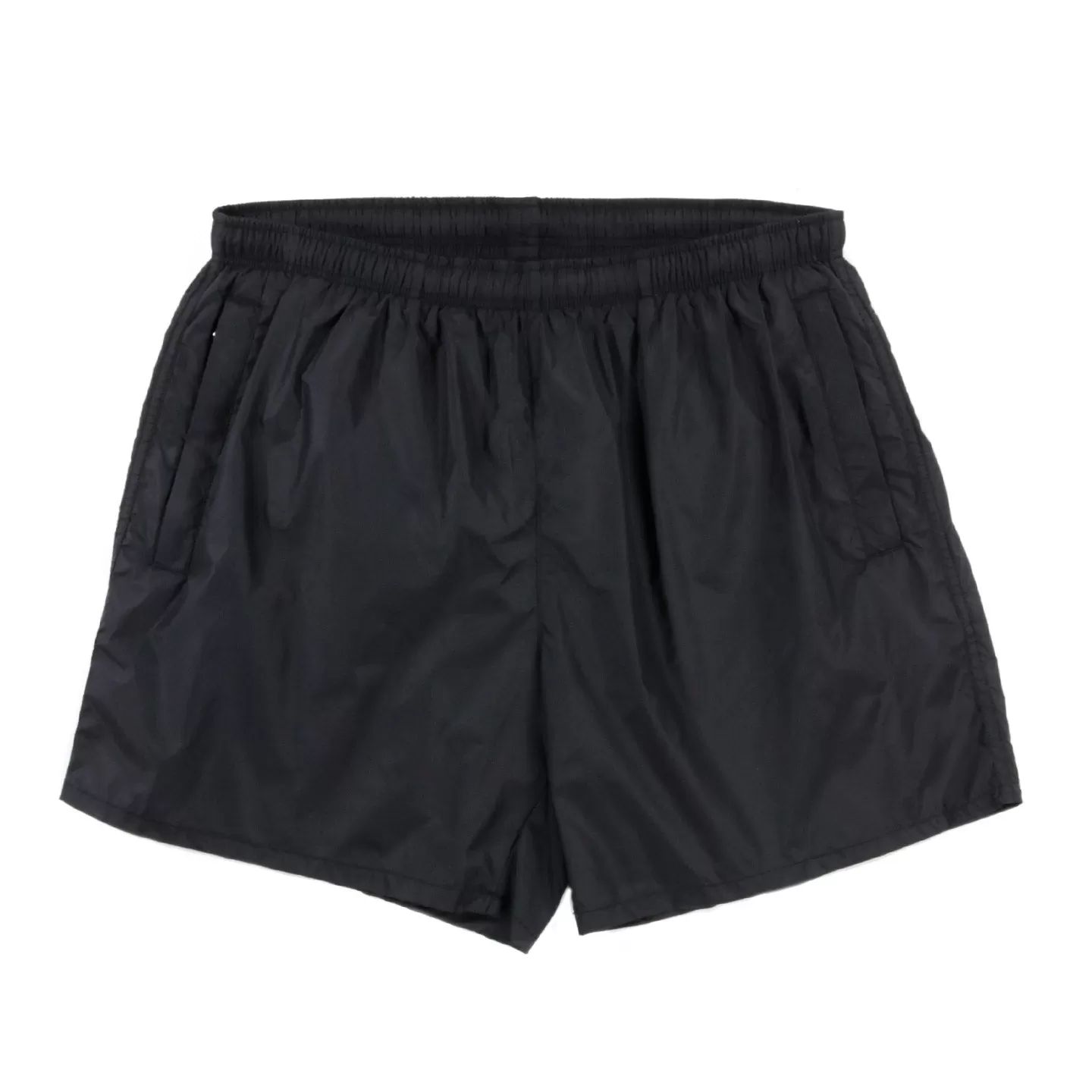 OUR LEGACY DRAPE TECH TRUNKS BLACK