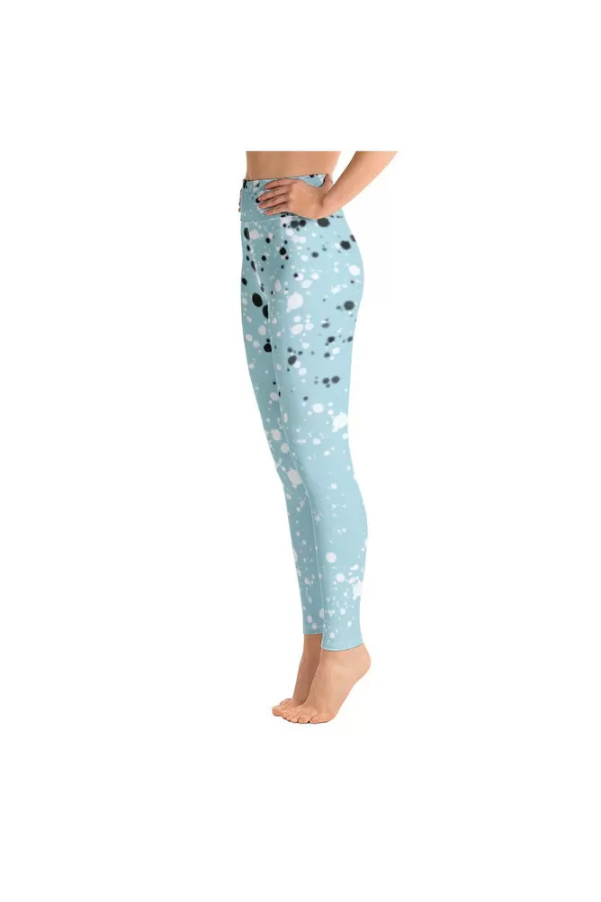 Paint Splatter Yoga Leggings