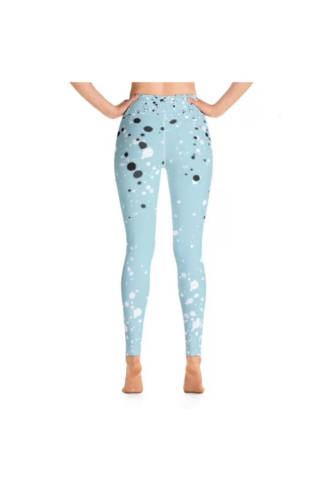 Paint Splatter Yoga Leggings