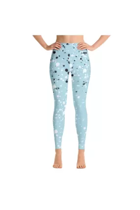 Paint Splatter Yoga Leggings