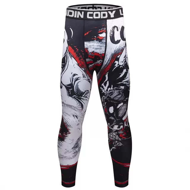 Panda 'Pumped' Compression Leggings Spats