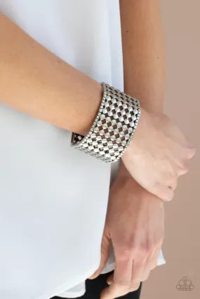 Paparazzi Accessories - Cool and CONNECTED - Silver Bracelet