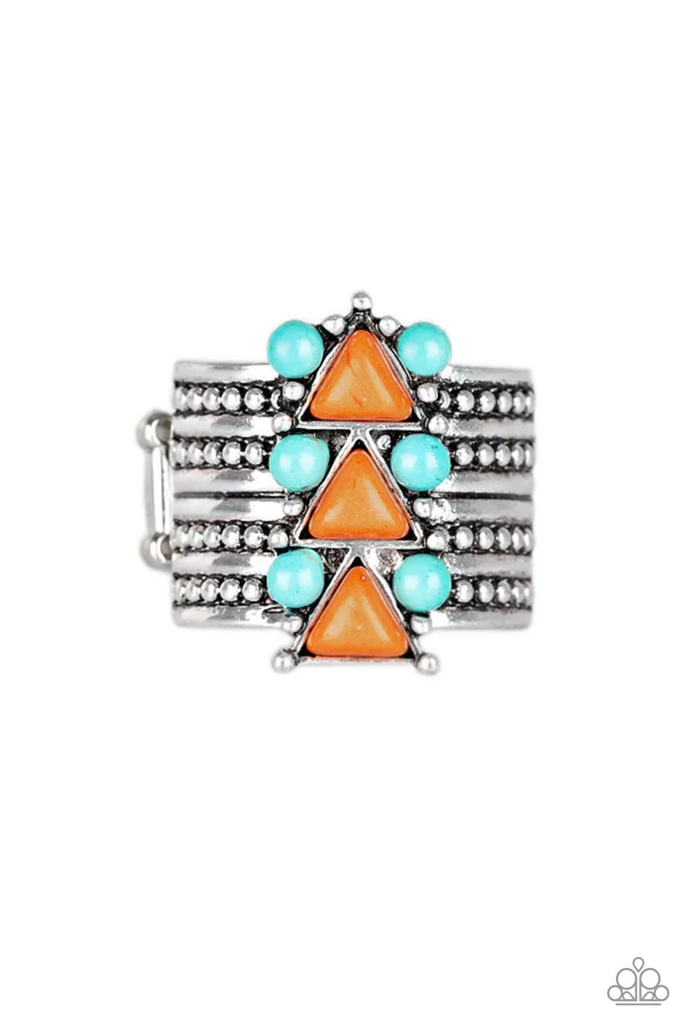 Paparazzi Accessories - Point Me To Phoenix - Orange Ring