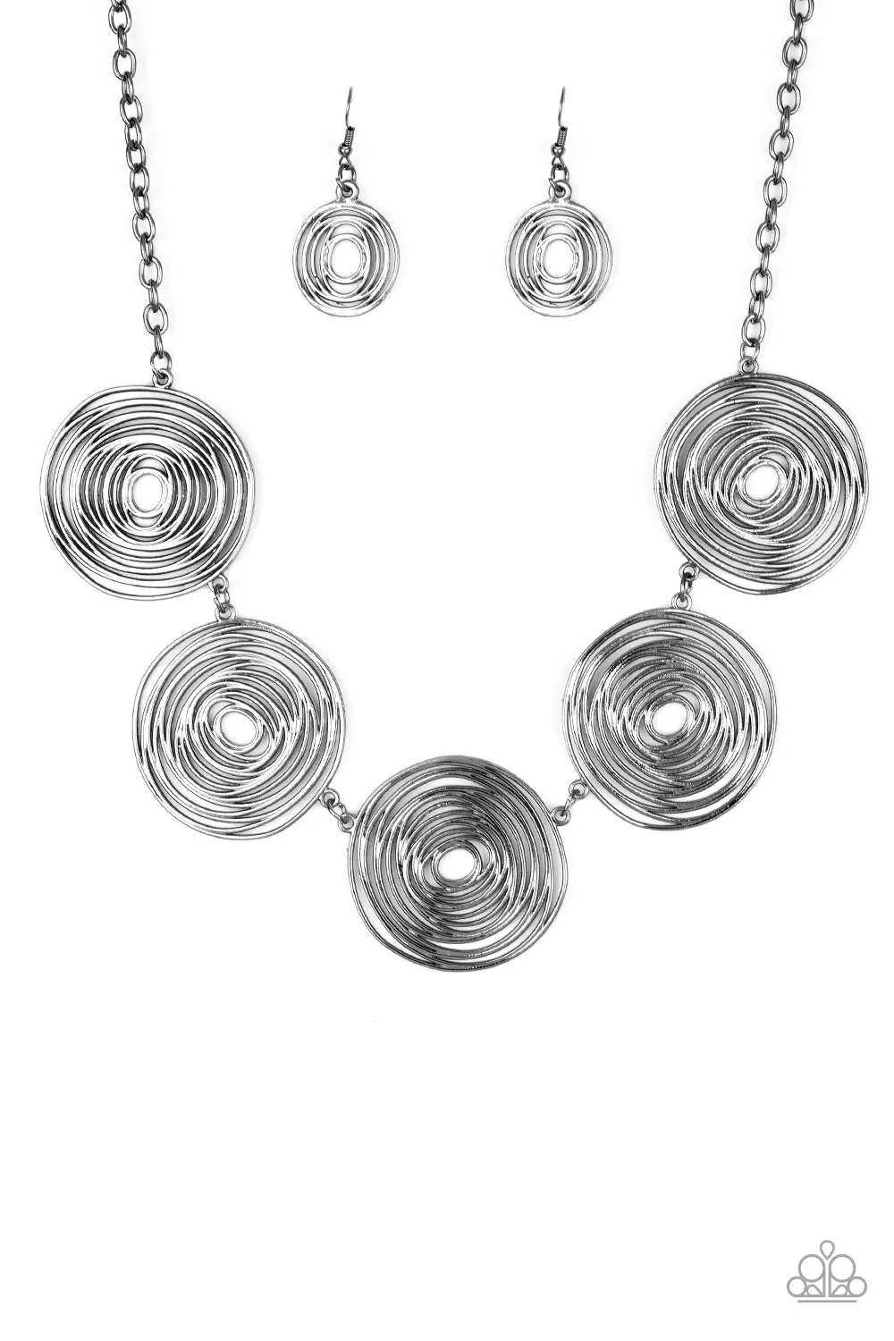 Paparazzi Accessories - SOL-Mates - Black Necklace