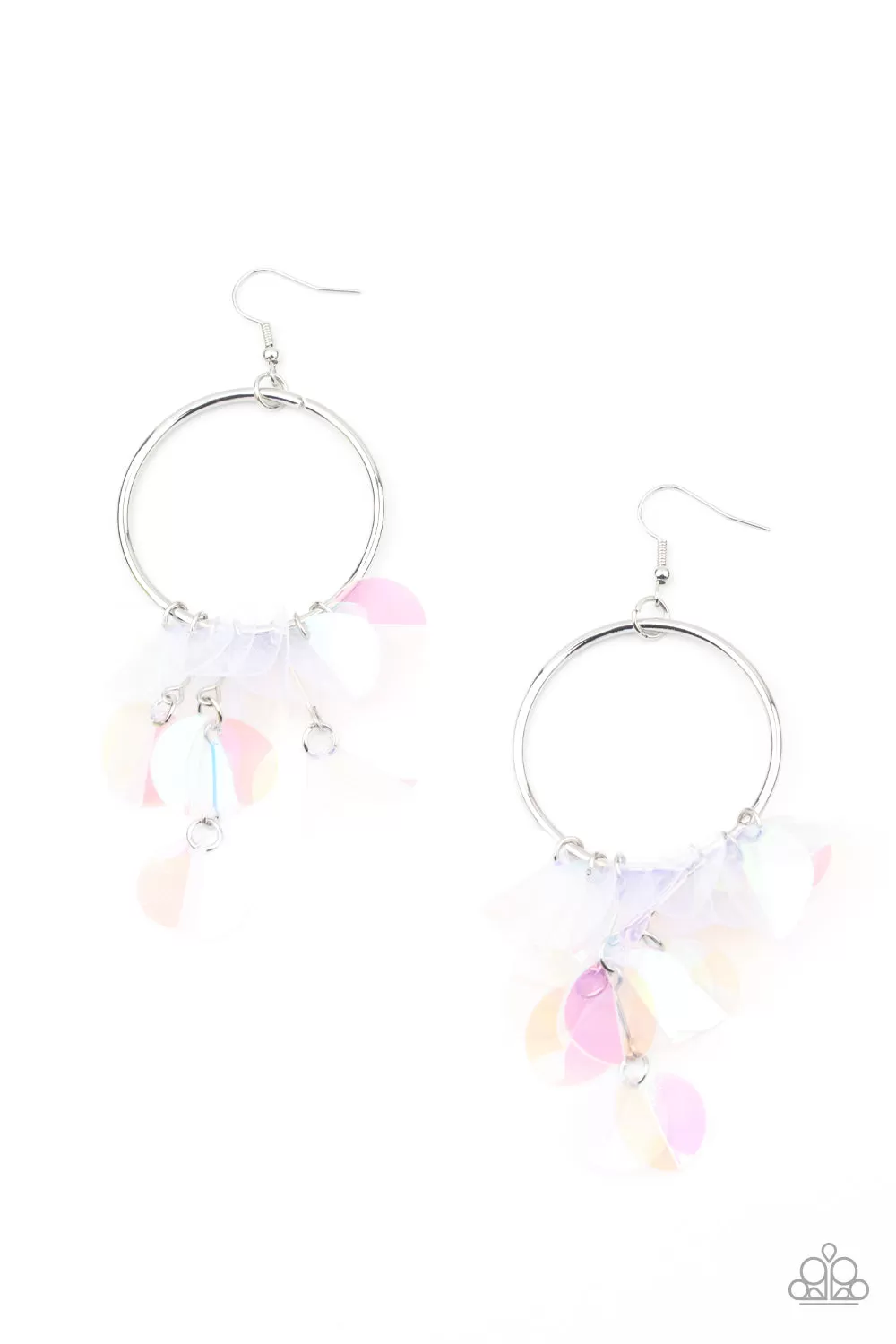 Paparazzi Holographic Hype - Multi Earring Life Of the Party Exclusive