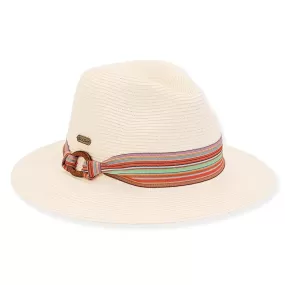 Paper Braid Fedora Hat