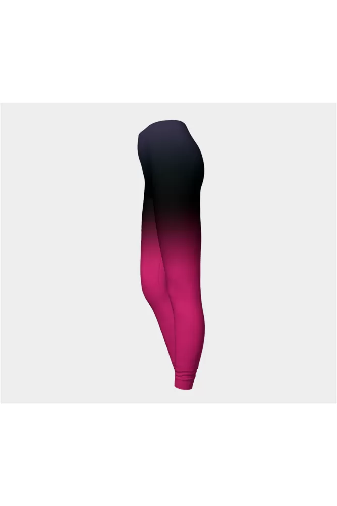 Peacock Pink Gradient Leggings