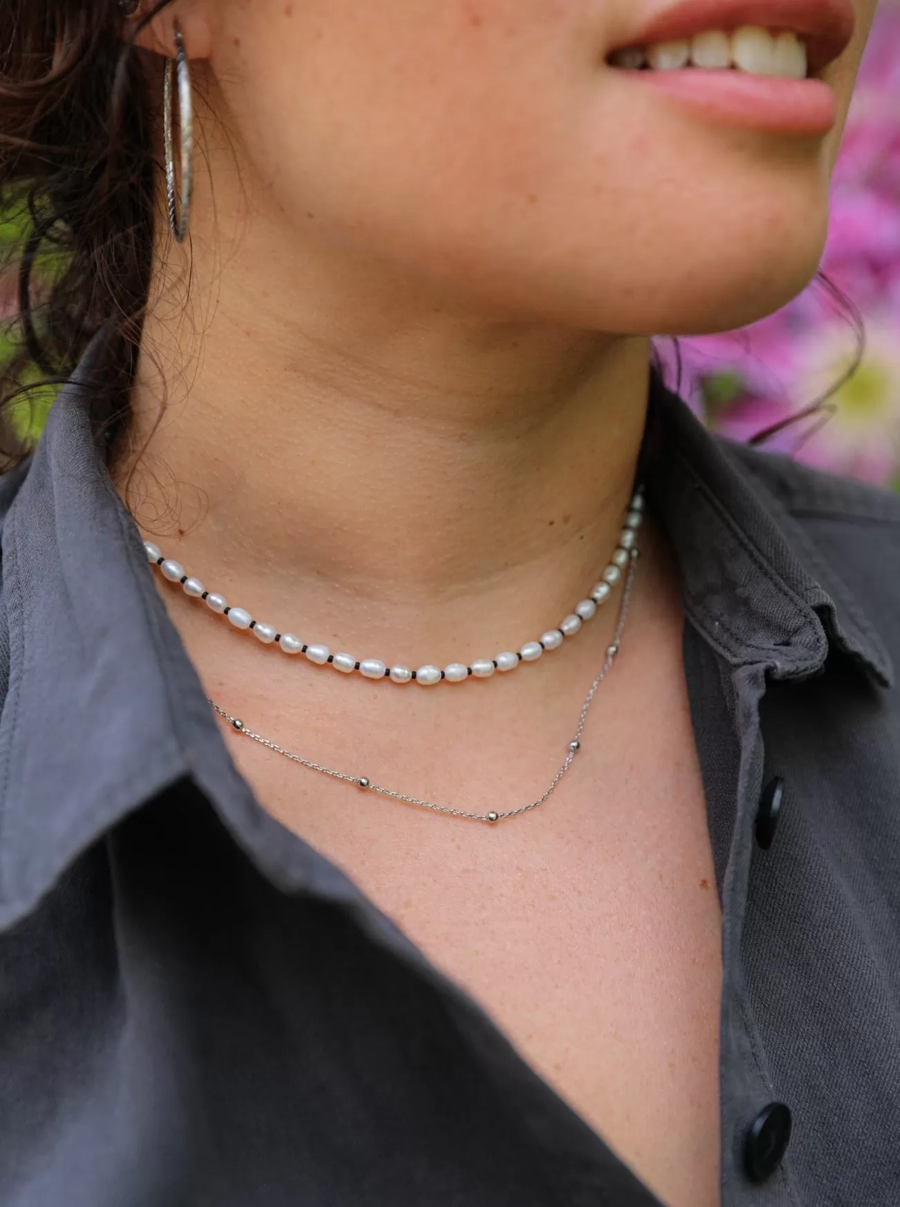 Pearl Choker Necklace