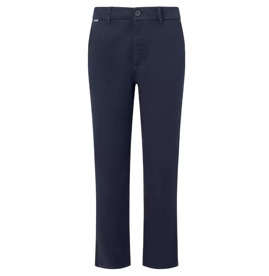 Pepe Jeans women's cotton trousers Tracy PL2116960 594 blue