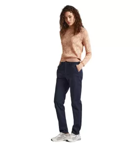 Pepe Jeans women's cotton trousers Tracy PL2116960 594 blue