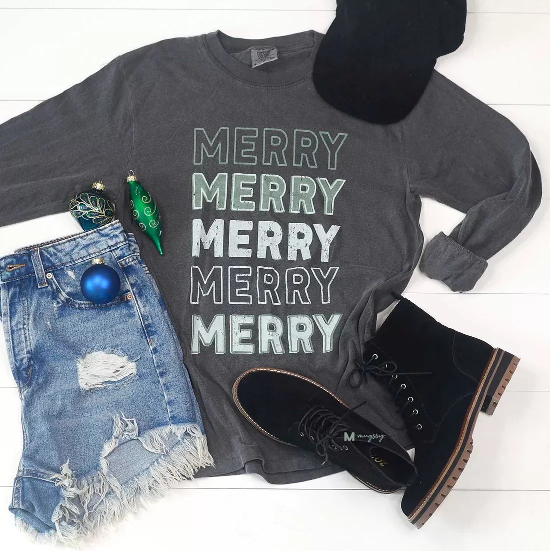 Pepper {MERRY MERRY MERRY} Long-Sleeve Tee