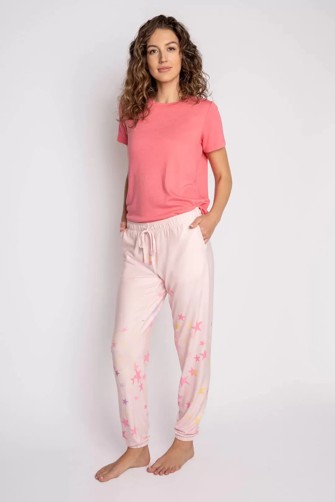 PJ Salvage Peach Party Panded Pyjama Pants