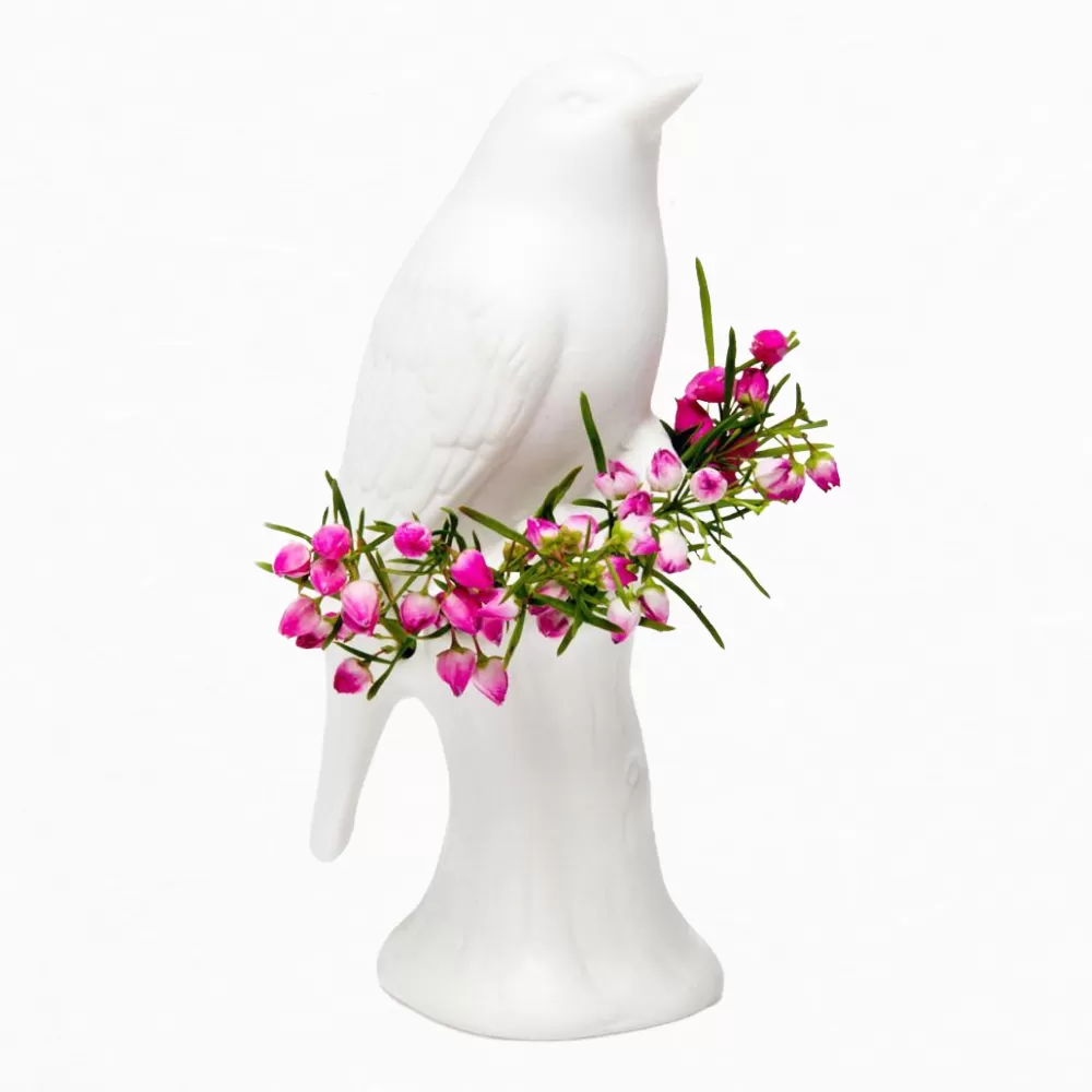 Porcelain Bird Vase