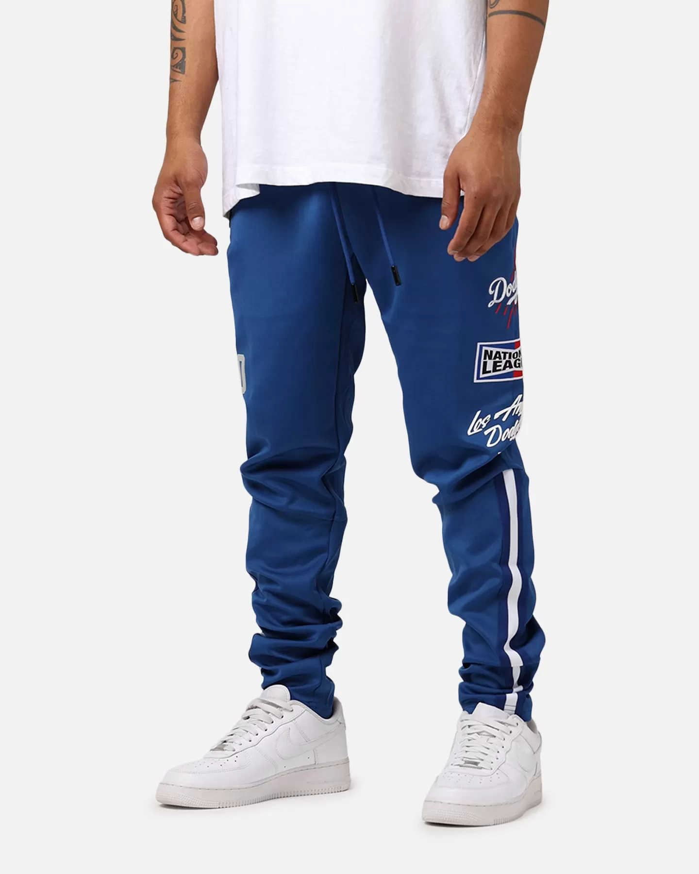 Pro Standard Los Angeles Dodgers Fast Lane Track Pants Dodger Blue