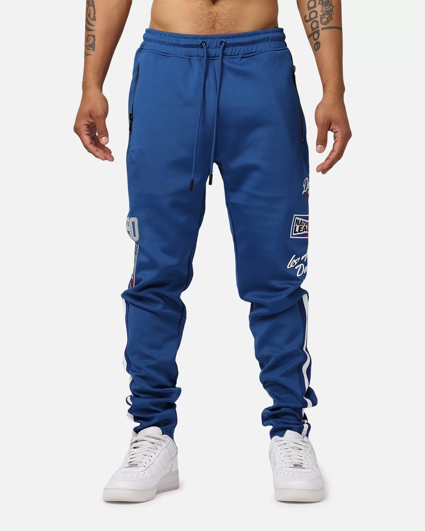 Pro Standard Los Angeles Dodgers Fast Lane Track Pants Dodger Blue