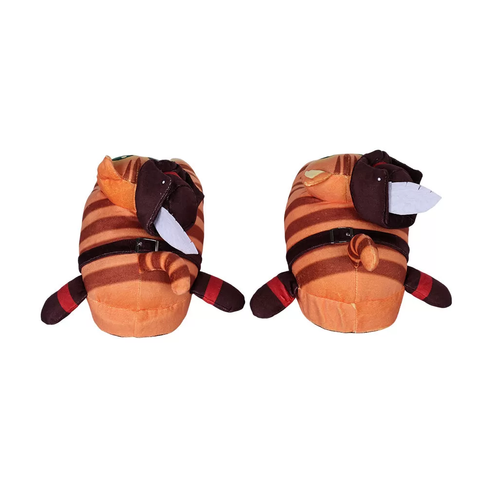 Puss In Boots Cosplay Cotton Slippers Halloween Costumes Accessory