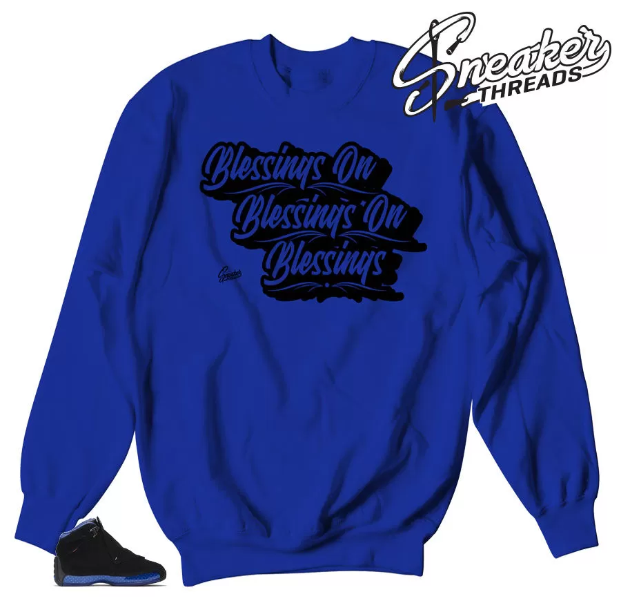 Retro 18 Royal Blessings Sweater