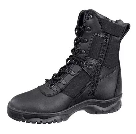 Rothco Forced Entry Tactical Boot With Side Zipper - 8 Inch