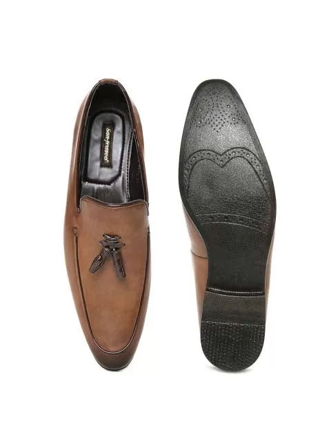 San Frissco Men Brown Formal Shoes