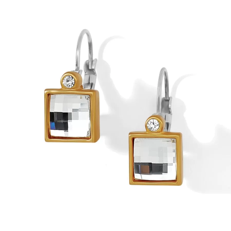 Saturn Leverback Earrings