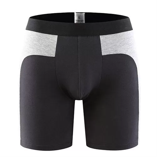 Sexy Men Underwear Cotton Wear-resistant leg Boxers Shorts