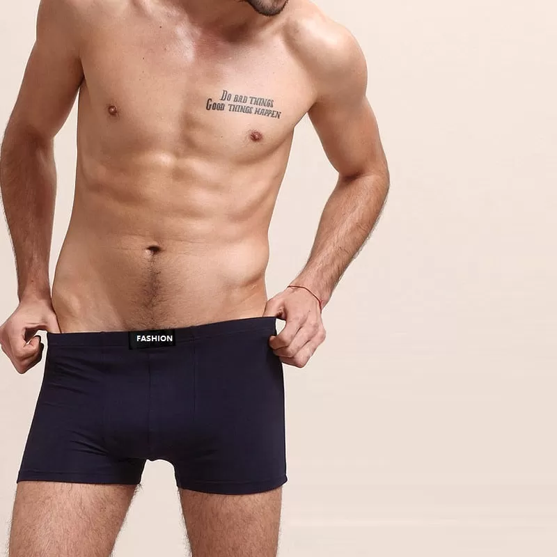 Sexy Underwear Men Boxers Shorts Wolf Boxer Colorful Breathable