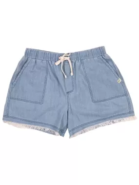 Simply Southern Chambray Shorts