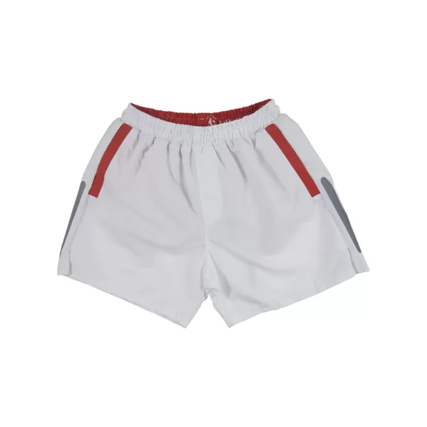 Solid Swim Trunks | White