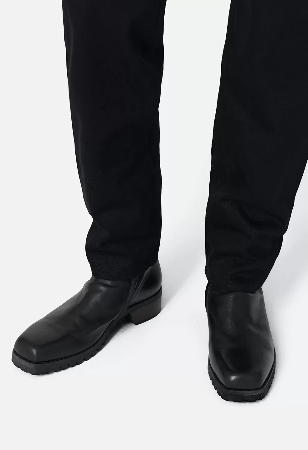 Square Toe Boot / Black