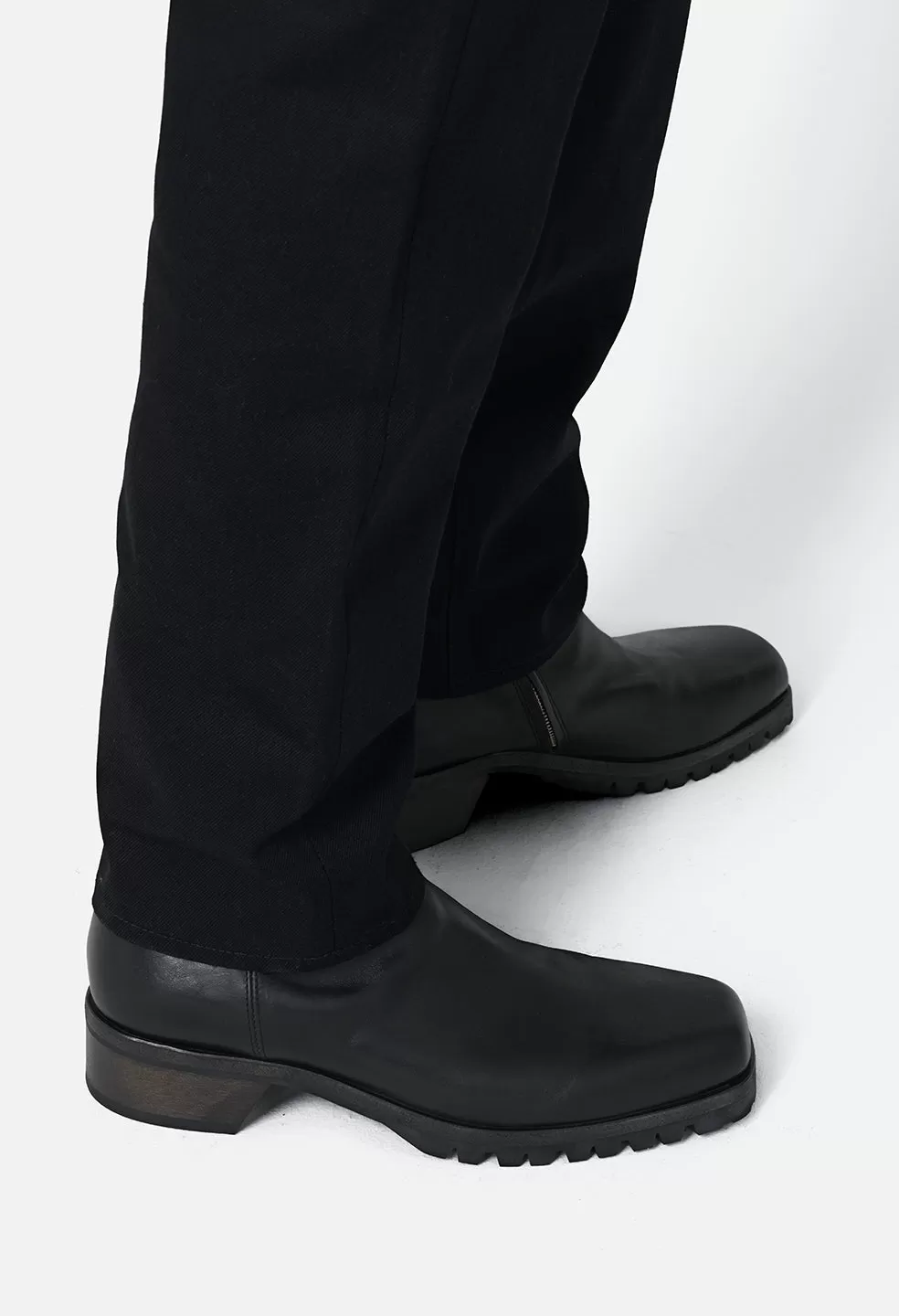 Square Toe Boot / Black