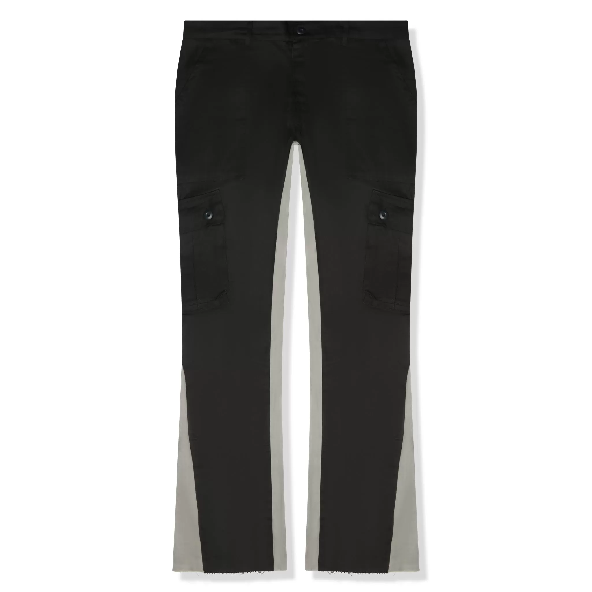 Suavo World Cargo Flare Trousers Black