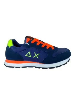 Sun68 boys sneakers shoe Tom Fluo Teen Z33302T 07 blue