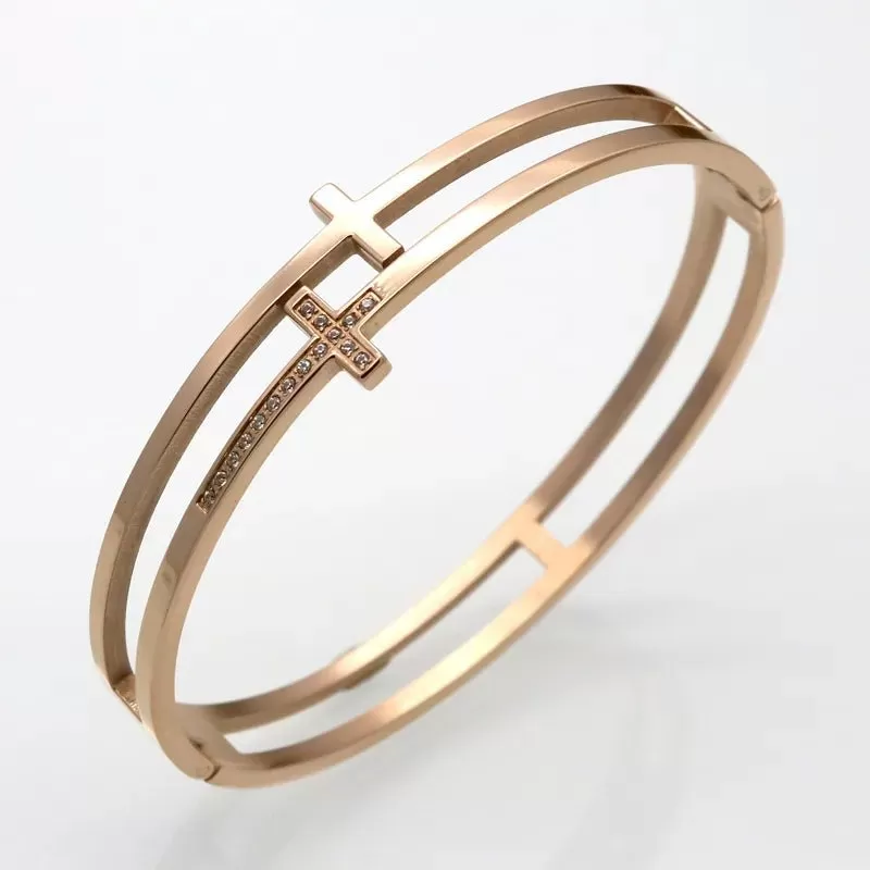 TESSA TITANIUM BANGLE BRACELET