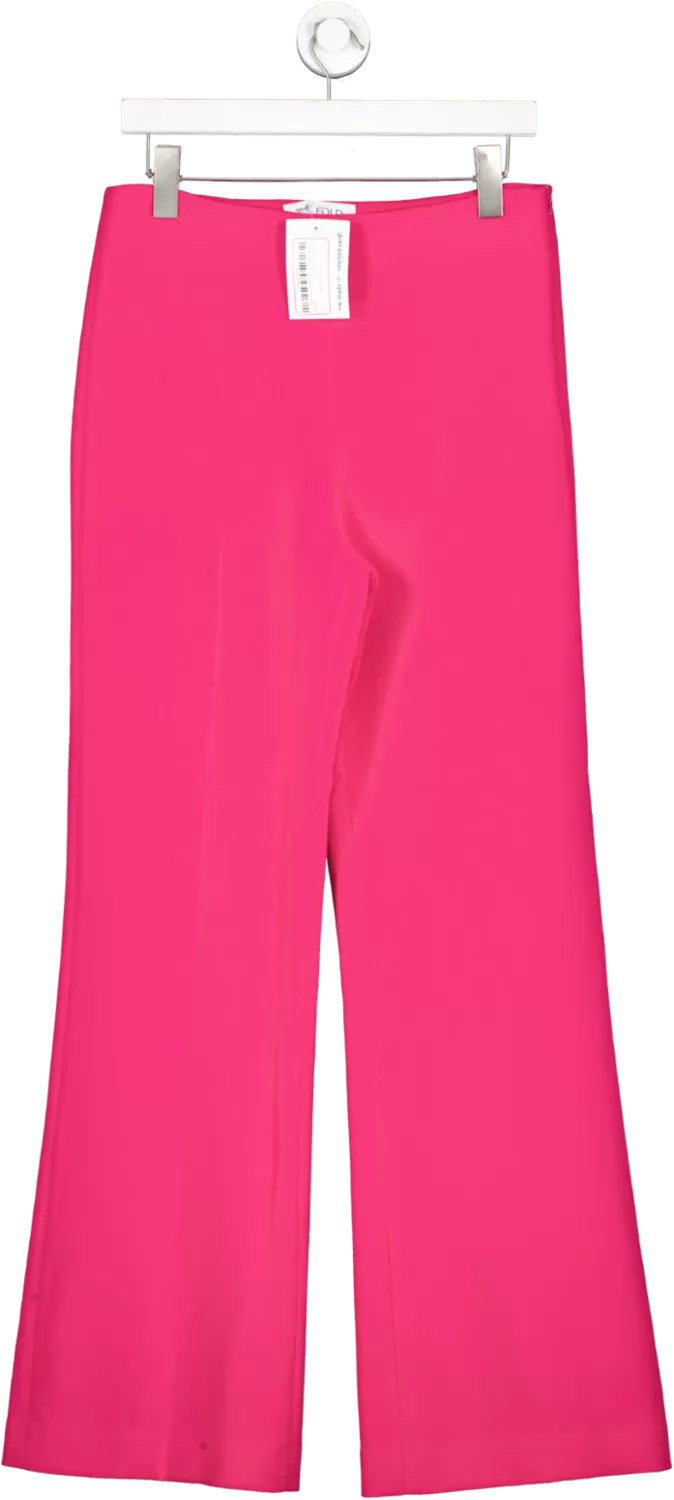 the fold Pink Wide Leg Suit Trousers UK 10