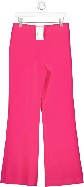 the fold Pink Wide Leg Suit Trousers UK 10