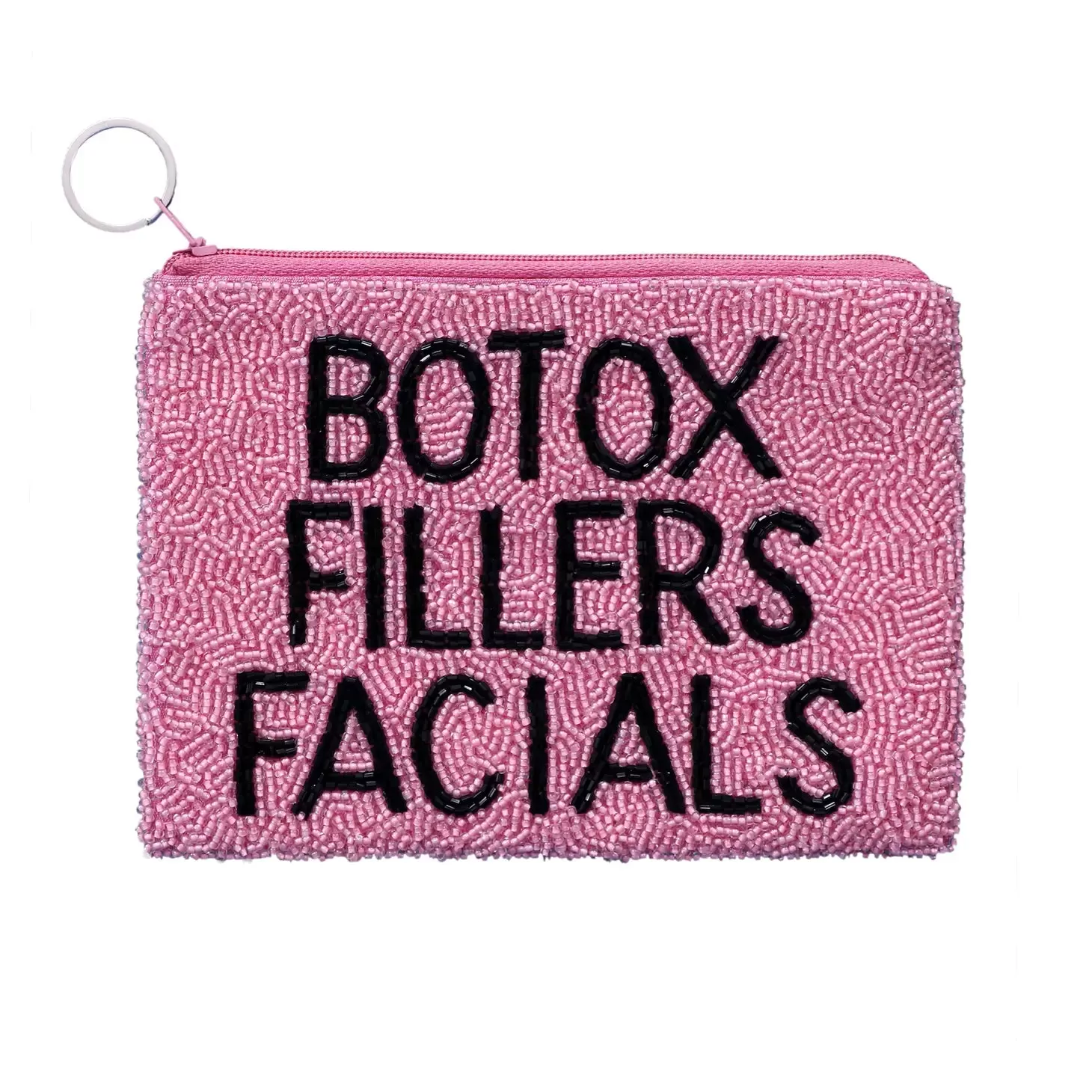 Tiana Designs Hand Beaded Botox Fillers Facials Coin Purse