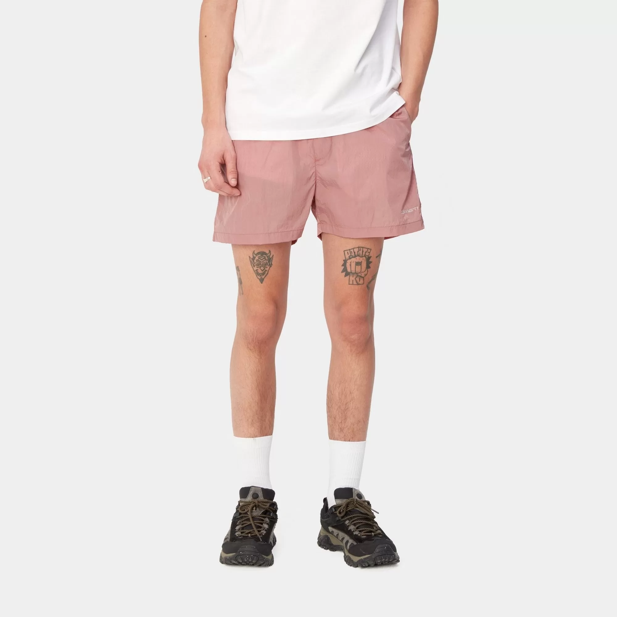 Tobes Swim Trunks | Glassy Pink