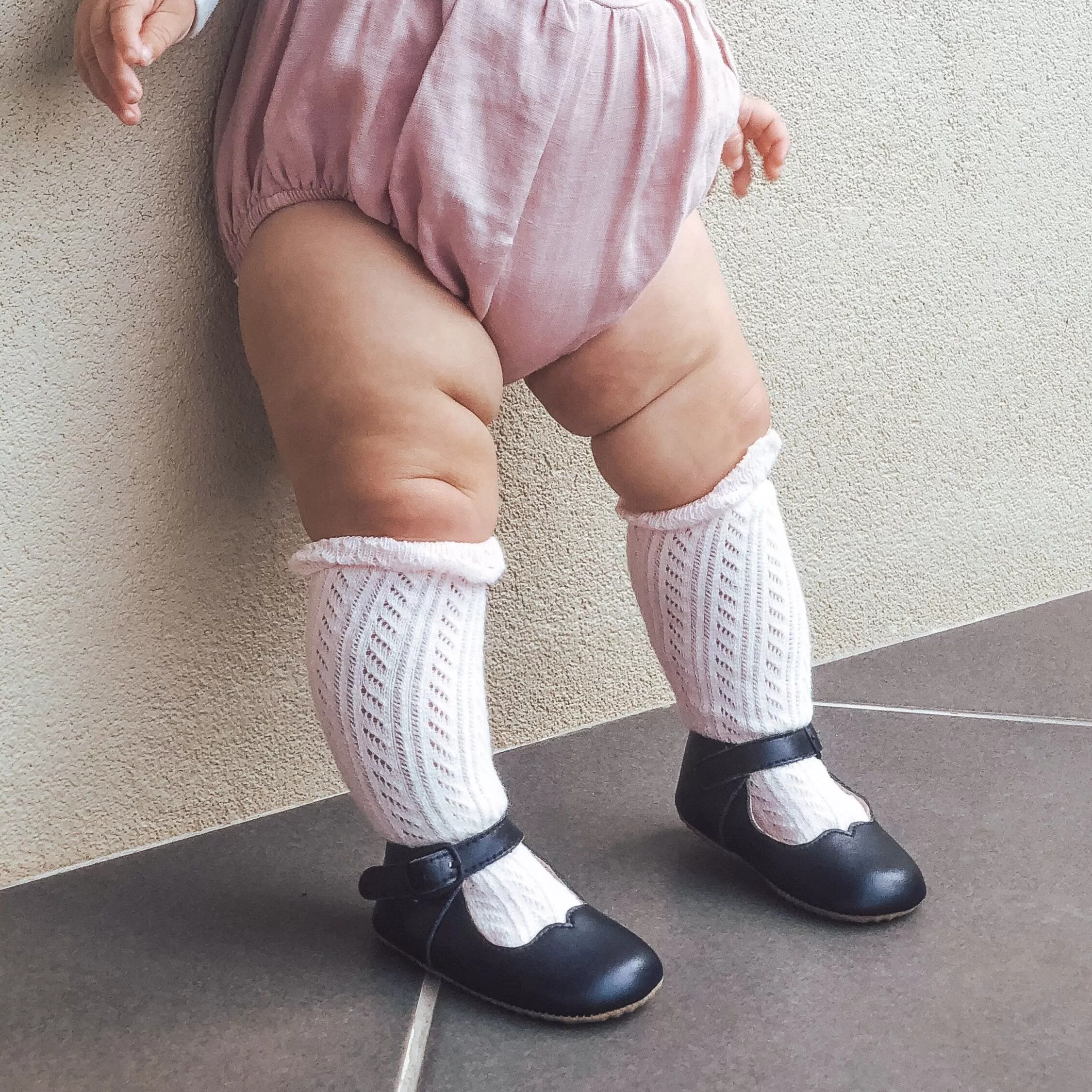 Toddler white sock