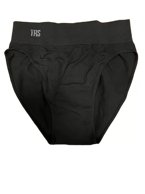 TRS Basic men's elastic briefs UB800 black pack of 2 pieces