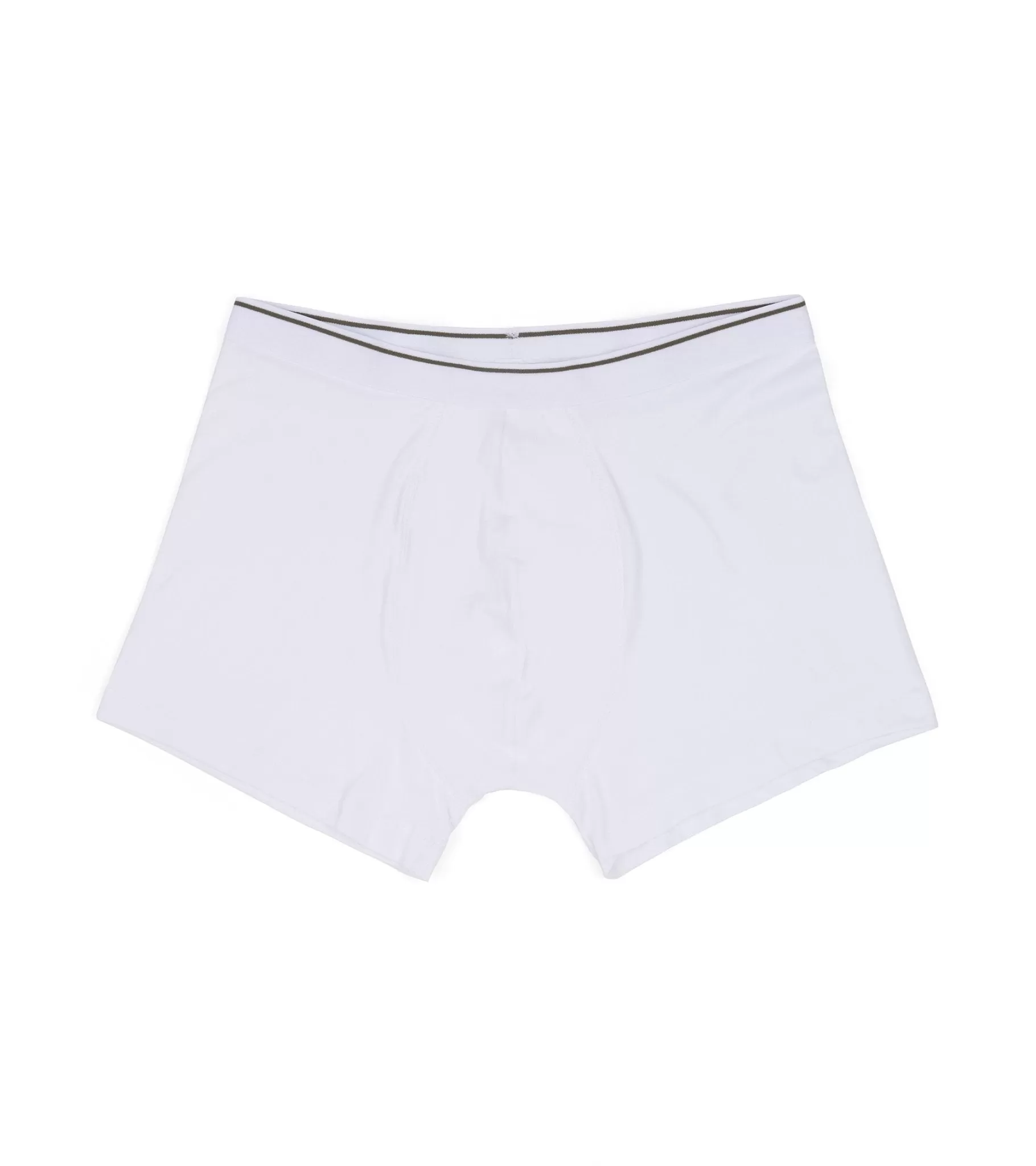 Trunk 2 Pack Organic Cotton Boxer Briefs: White