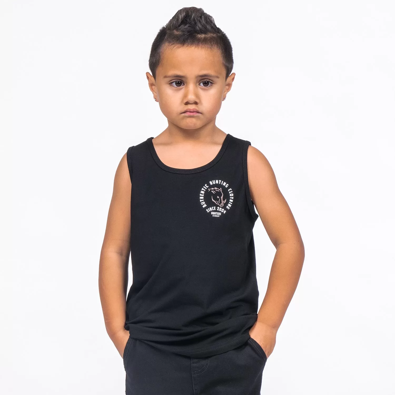 Tusk Singlet Kids