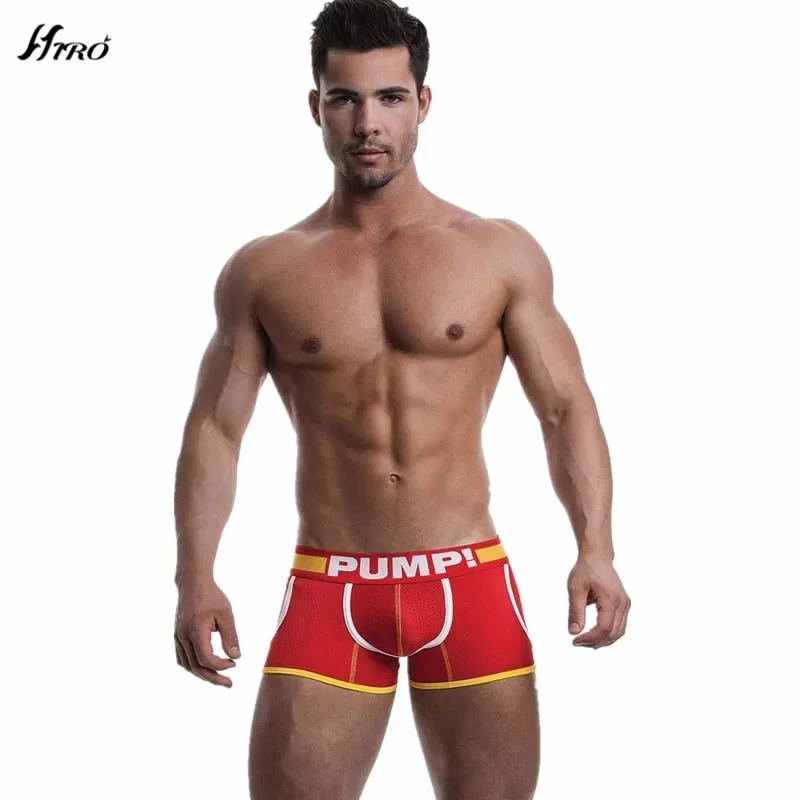 Underwear Male Sexy Men Underwear Boxers Cotton Cueca  Boxer Shorts