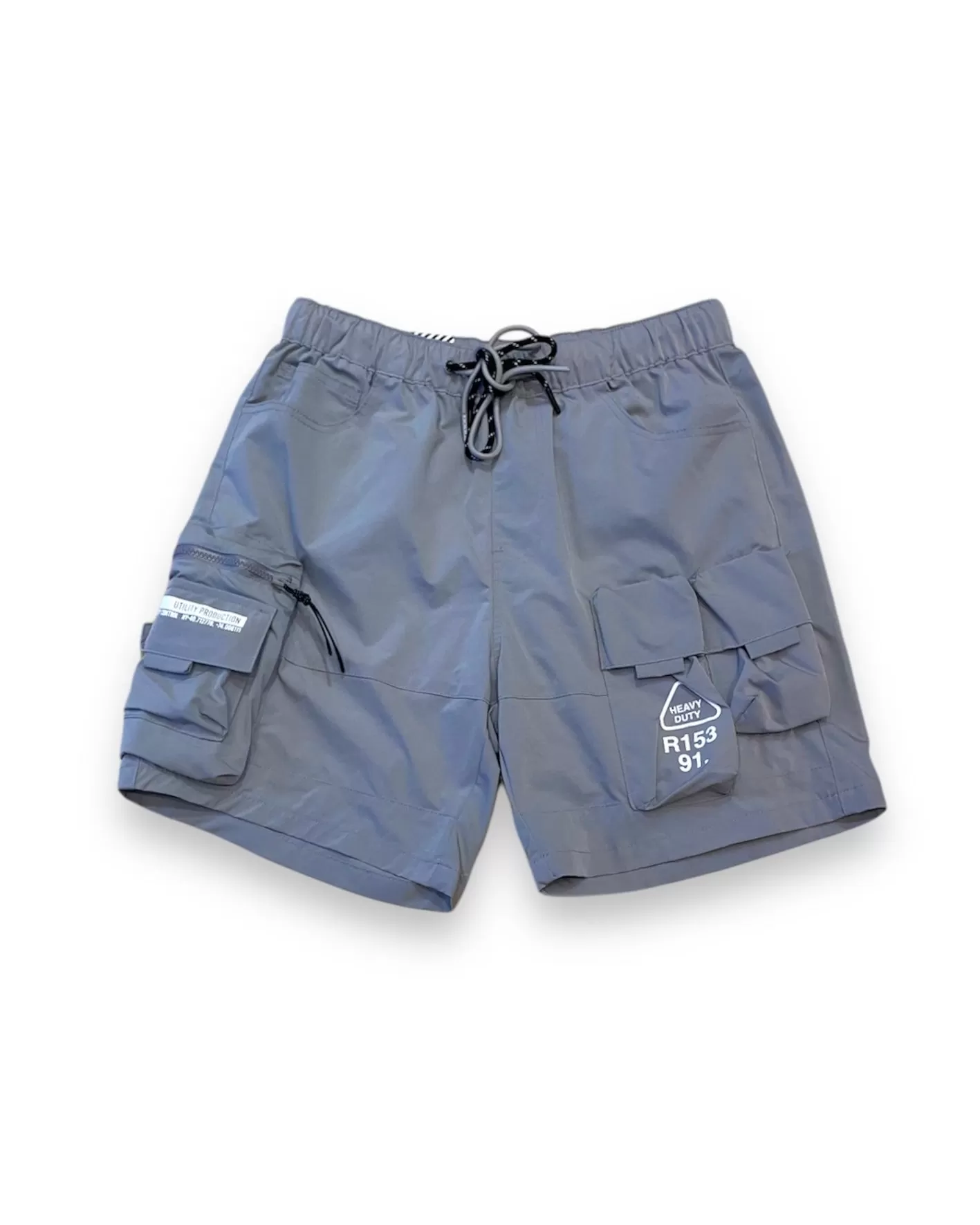 Utility Nylon Cargo Shorts