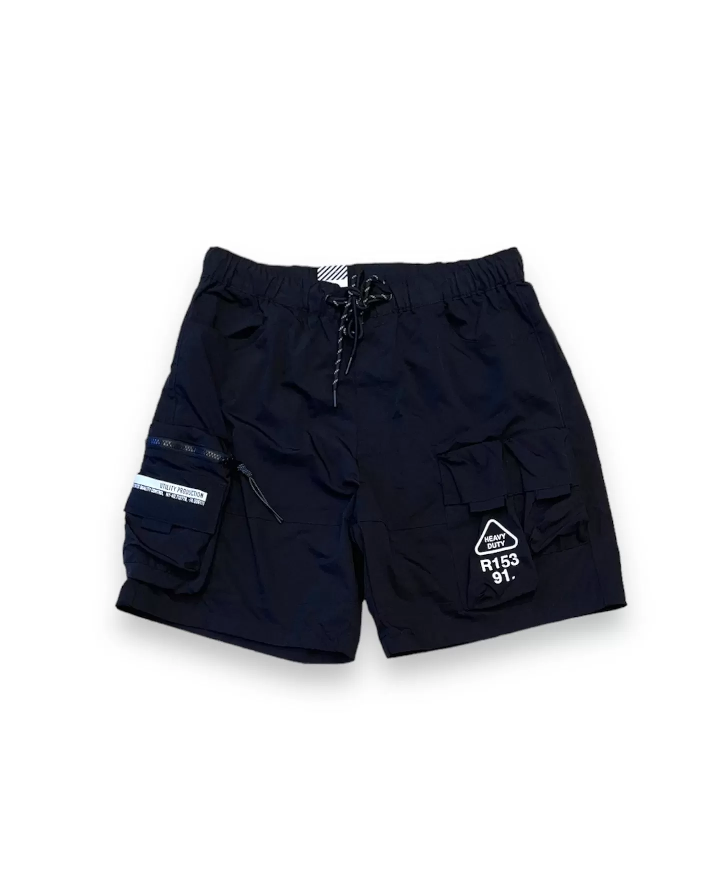 Utility Nylon Cargo Shorts