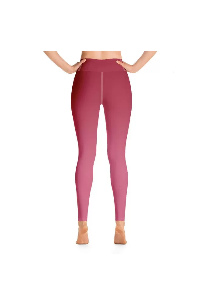 Valentine Ombre Yoga Leggings